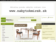 Tablet Screenshot of bytovynabytok.sk